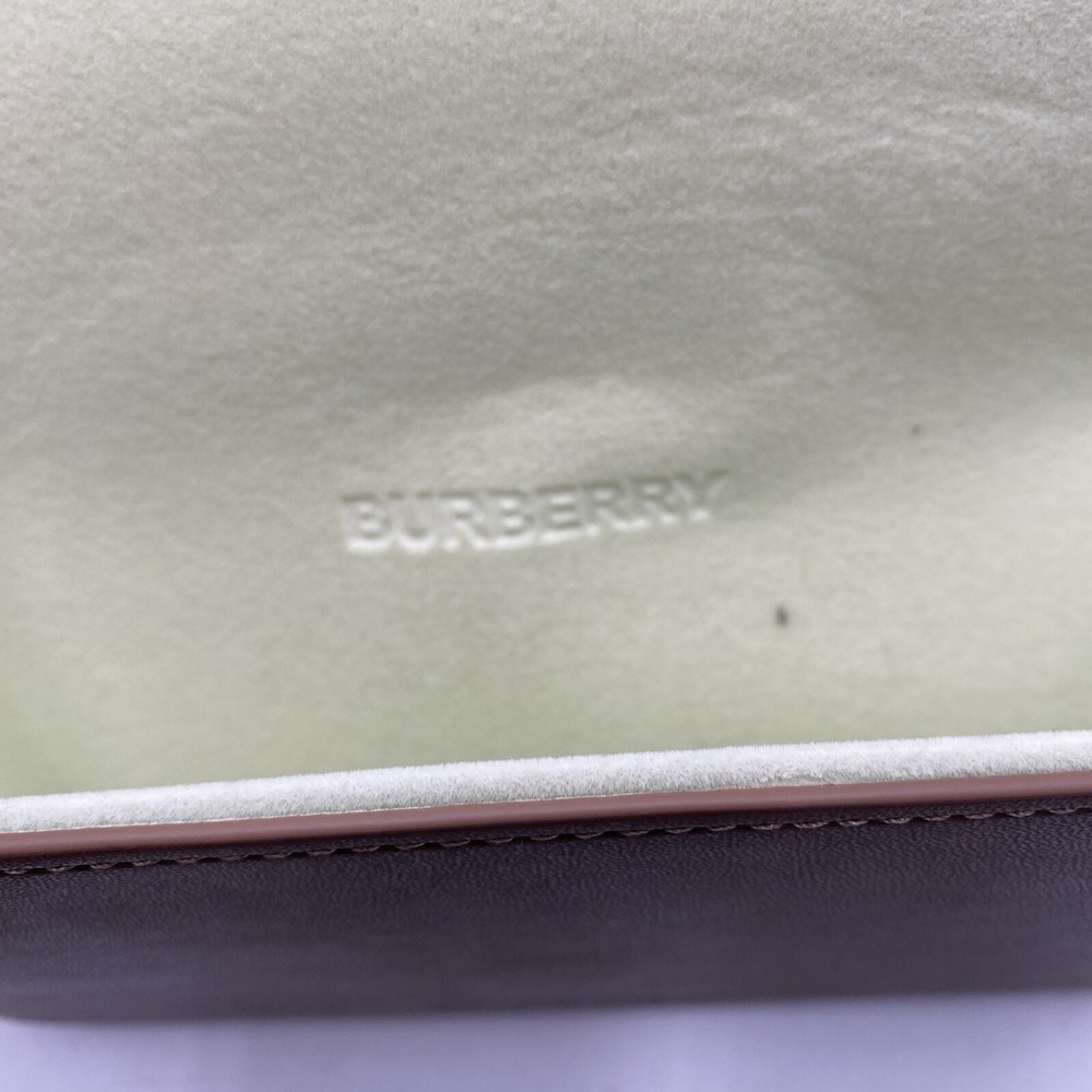 Burberry Camel Brown Soft Leather Eyeglass/Sunglass Magnetic Close Case - Picture 8 of 9